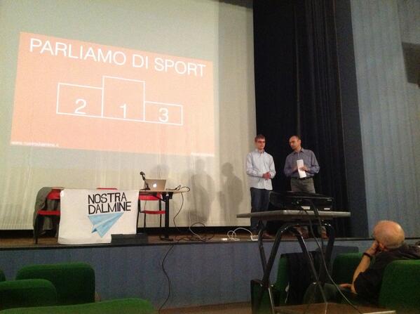 Fabio spiega chi siamo: innovativi e lungimiranti, alternativi ai partiti e alle vecchie amministrazioni #opendalmine http://t.co/jiqWvRmuzk